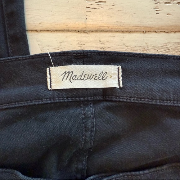 Madewell Women's Black 9” High Rise Skinny Jeans - Picture 2 of 4